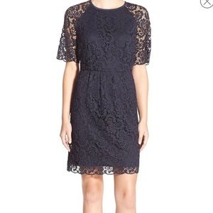 madewell navy lace dress Madewell Size 10 Magnolia Lace Dress Special